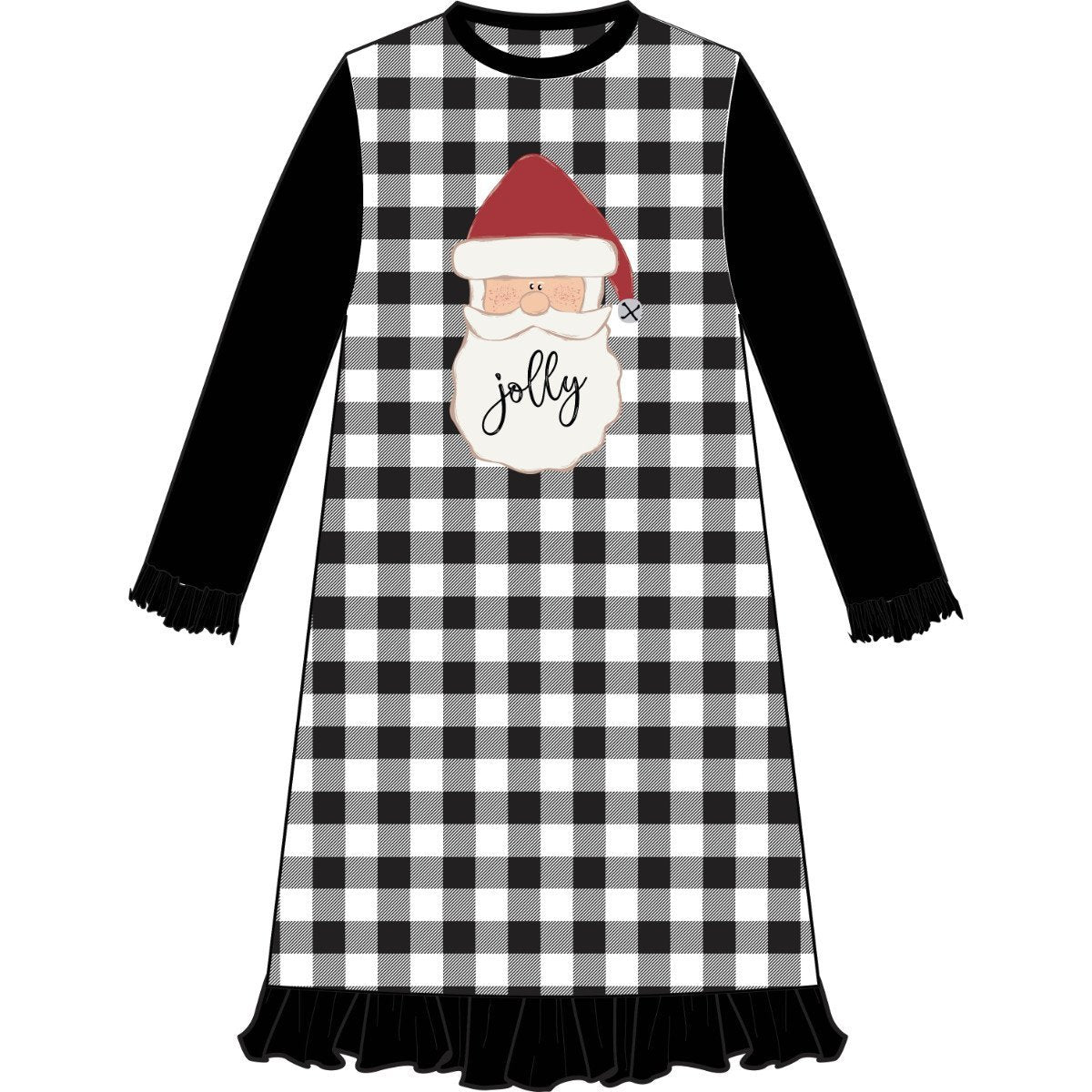 Jane Marie Kids Jolly Jammie Gown-JANE MARIE-Little Giant Kidz