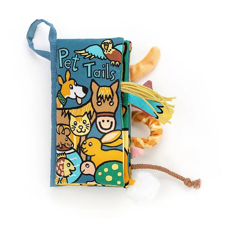 JellyCat Pet Tails Book-JellyCat-Little Giant Kidz