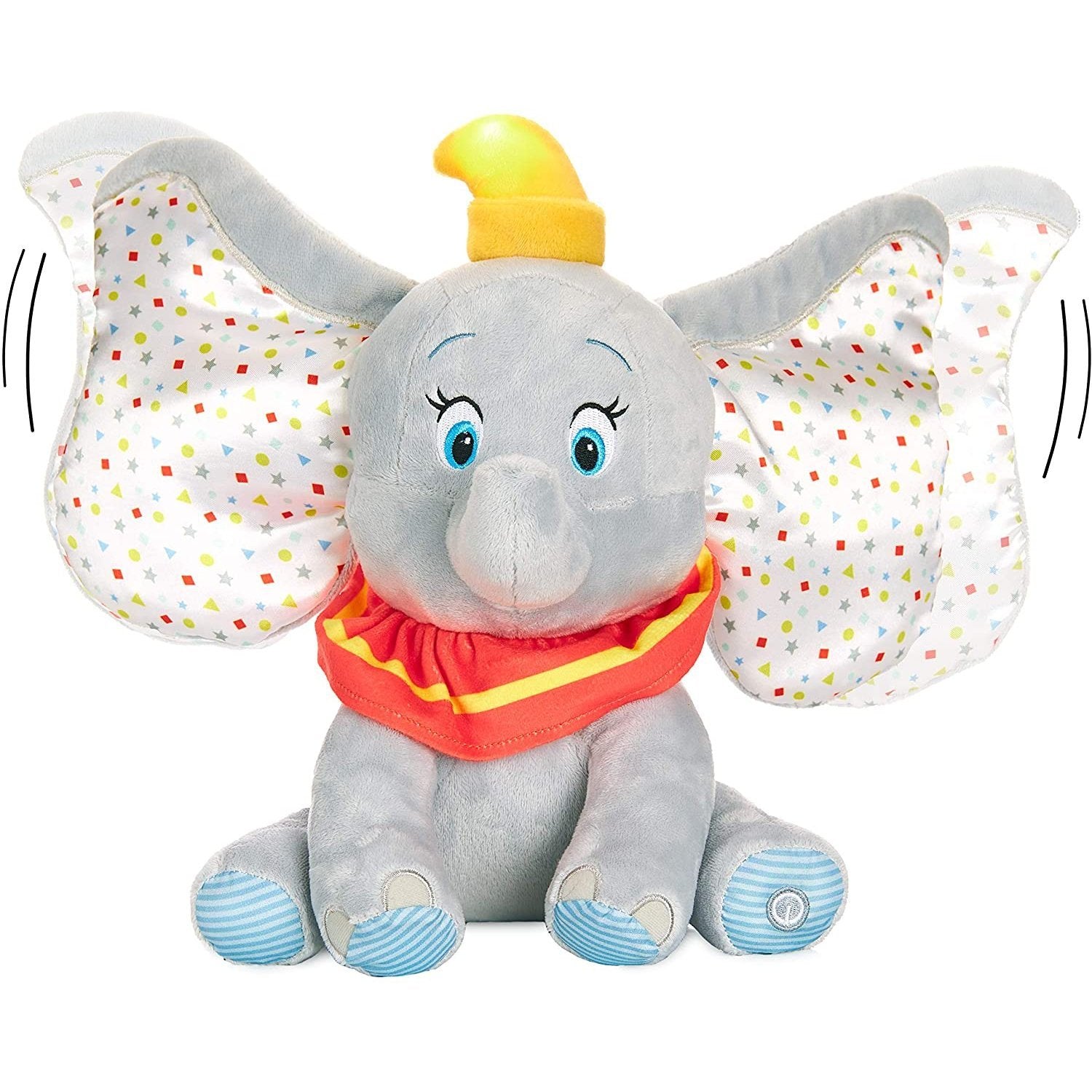 Kids Preferred Disney Baby Dumbo Animated Plush Elephant with Flapping Ears, Music and Lights-Disney Baby-Little Giant Kidz