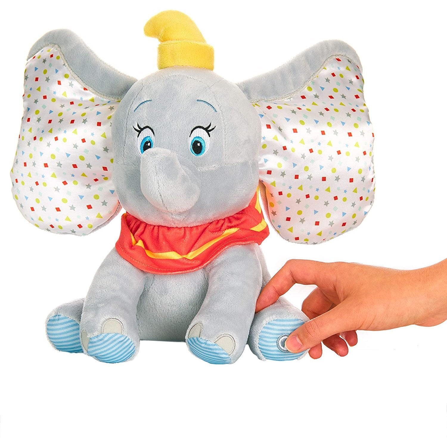 Kids Preferred Disney Baby Dumbo Animated Plush Elephant with Flapping Ears, Music and Lights-Disney Baby-Little Giant Kidz