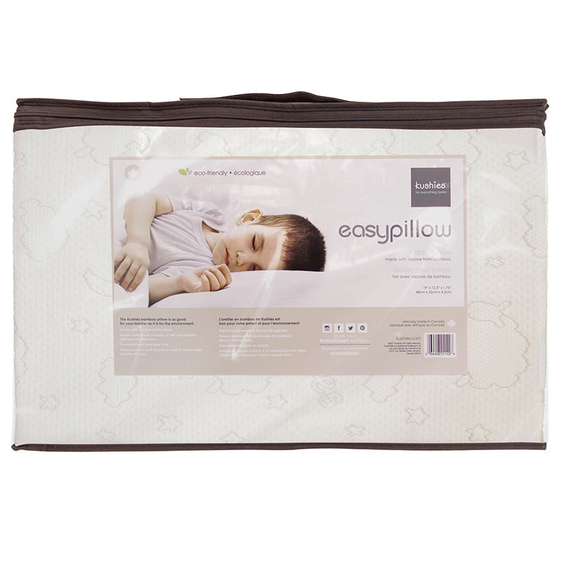 Kushies Easy Toddler Pillow - Beige-KUSHIES-Little Giant Kidz