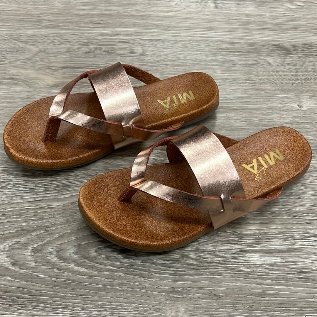 Mia platform sandals rose gold online