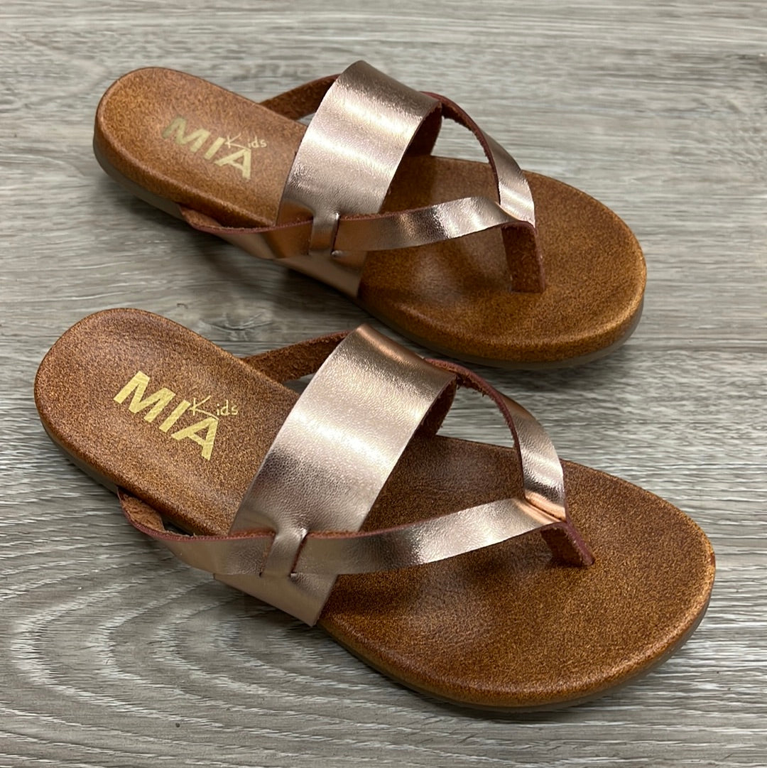 MIA Shoes Kid s Violette Sandal Rose Gold