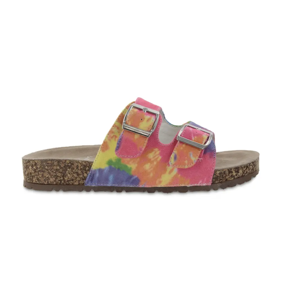 MIA Shoes Little Deisy Footbed Sandal - Rainbow Multi-MIA SHOES-Little Giant Kidz