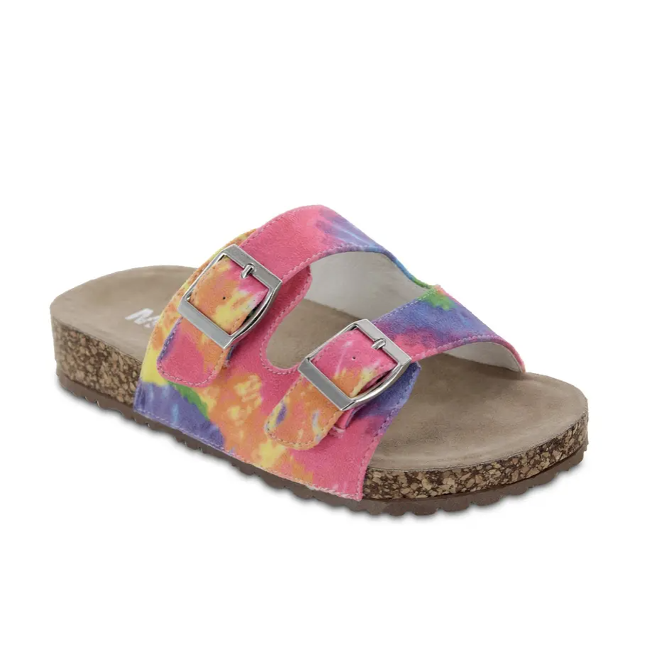 MIA Shoes Little Deisy Footbed Sandal - Rainbow Multi-MIA SHOES-Little Giant Kidz