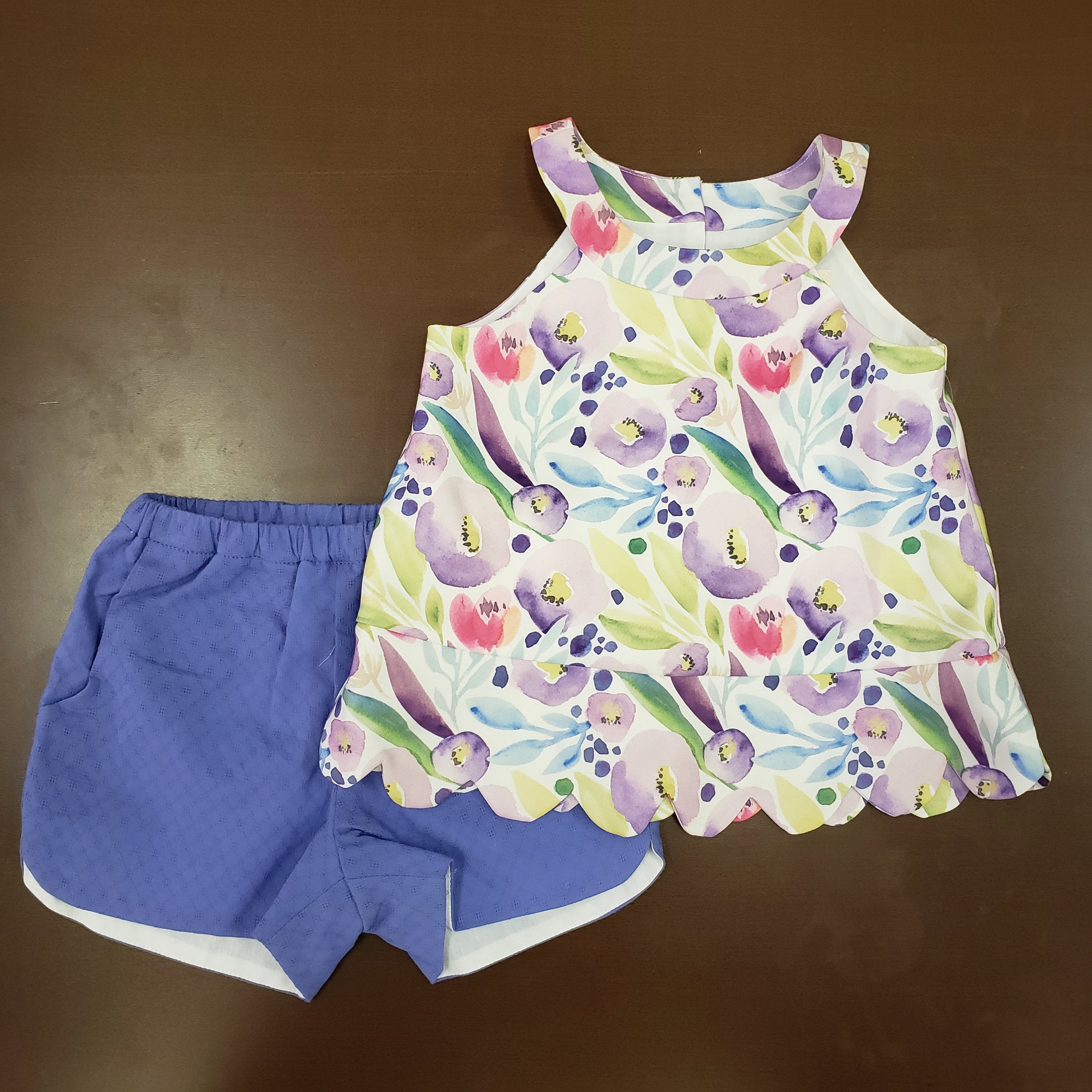 Mabel+Honey Blooms & Berries 2-Pc Set-MABEL+HONEY-Little Giant Kidz