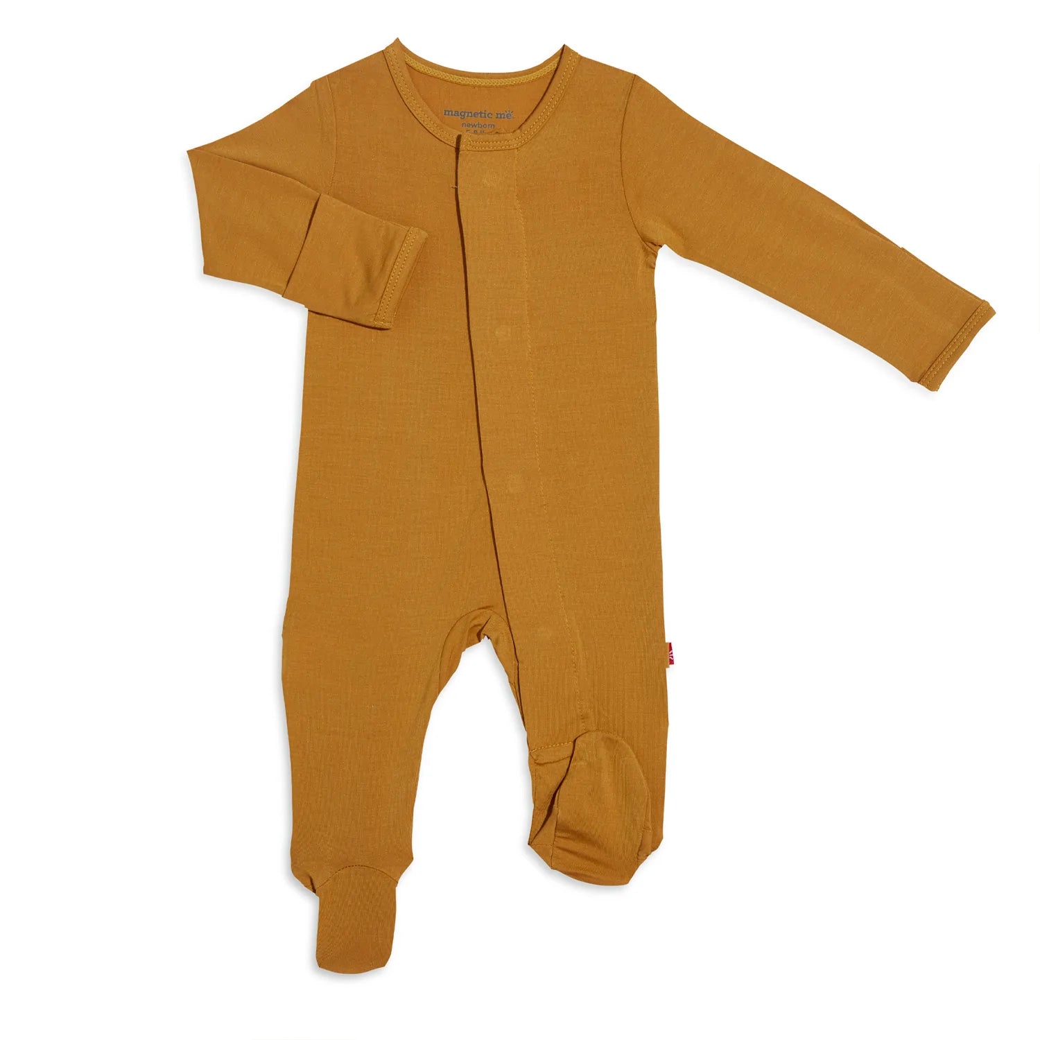 Magnetic Me: Flaxen (Harvest) Gold Modal Magnetic Footie-MAGNIFICENT BABY-Little Giant Kidz