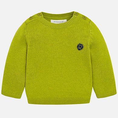 Mayoral Basic Sweater Guacamole-MAYORAL-Little Giant Kidz