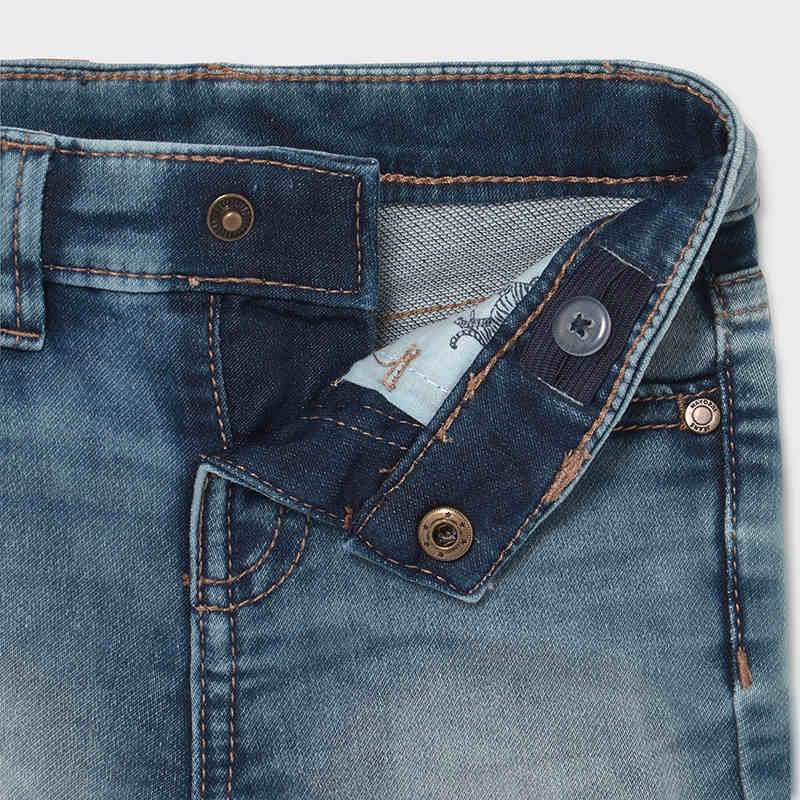 Mayoral Ecofriendly Soft Denim Shorts Baby Boy-MAYORAL-Little Giant Kidz