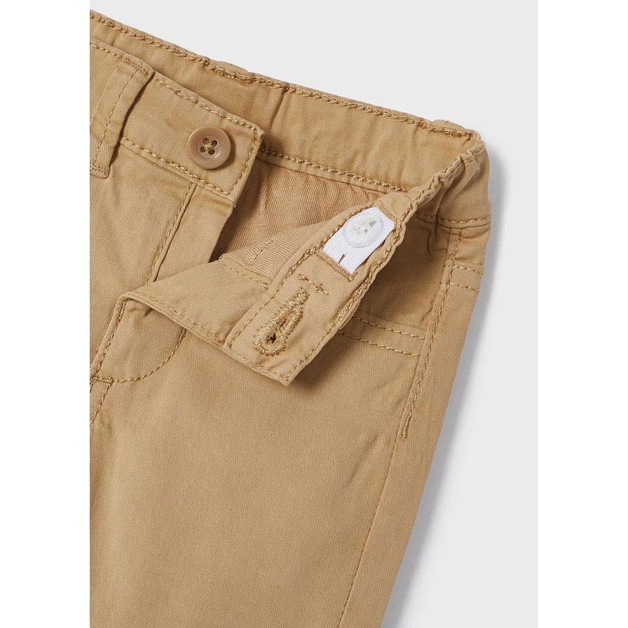 Mayoral Twill Pants - Caramel-MAYORAL-Little Giant Kidz