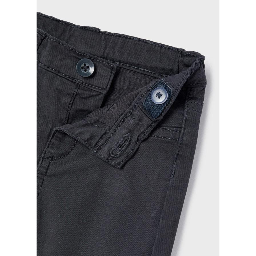 Mayoral Twill Pants - Coal-MAYORAL-Little Giant Kidz