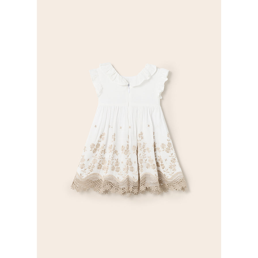 Mayoral white lace on sale dress