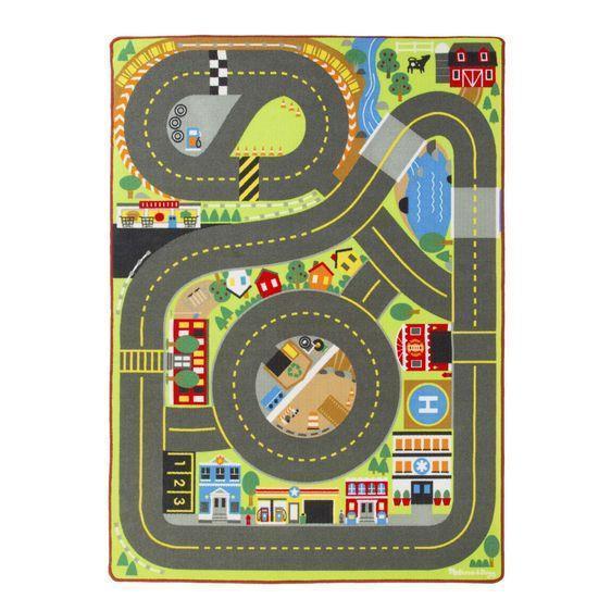 Melissa & Doug Activity Rug - Jumbo Roadway-MELISSA & DOUG-Little Giant Kidz