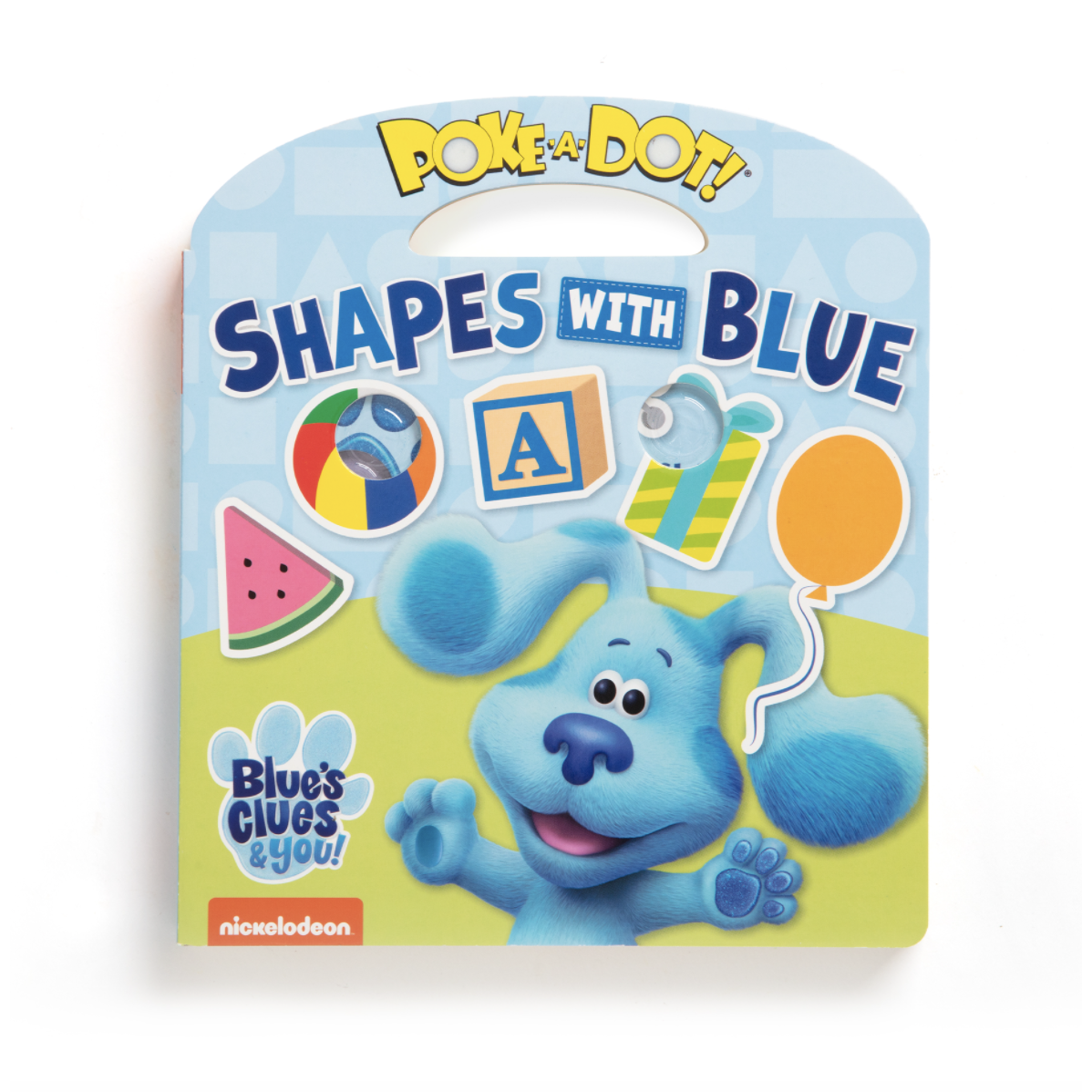 Melissa & Doug Blue's Clues & You! Poke-A-Dot: Shapes with Blue (Board Book)-MELISSA & DOUG-Little Giant Kidz