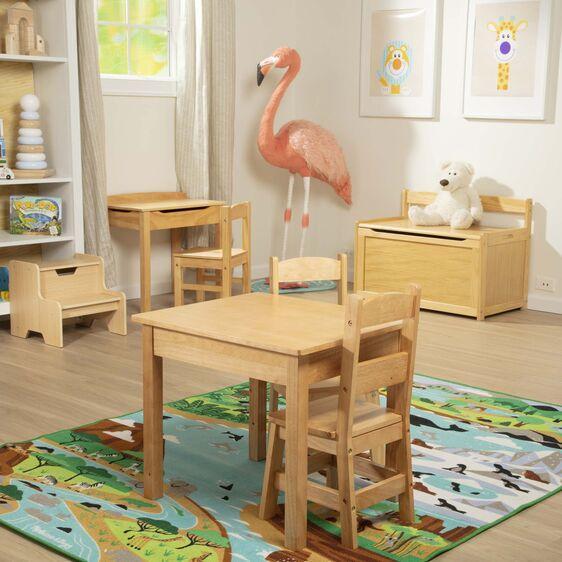 Melissa & Doug Child's Lift-Top Desk & Chair - Honey-MELISSA & DOUG-Little Giant Kidz