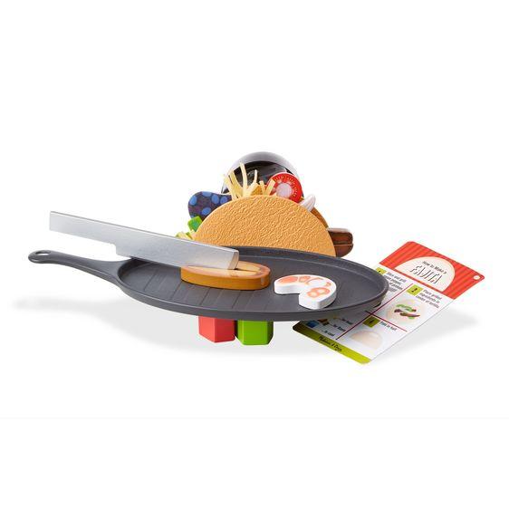 Melissa & Doug Fill & Fold Taco & Tortilla Set-MELISSA & DOUG-Little Giant Kidz