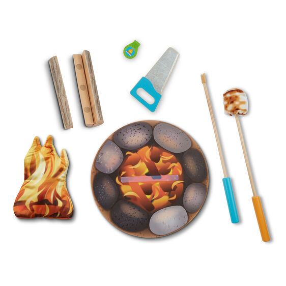 Melissa & Doug : Let's Explore Campfire S'mores Play Set