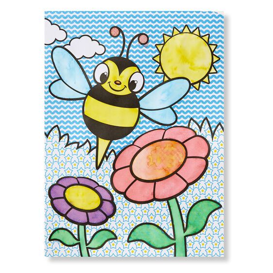 Melissa & Doug My First Paint With Water - Cheerleaders, Flowers, Fairies, and More-MELISSA & DOUG-Little Giant Kidz