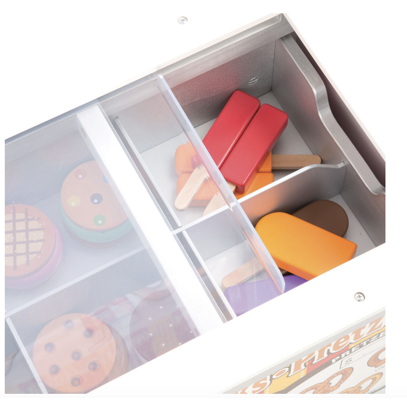 Melissa & Doug Snacks & Sweets Food Cart-MELISSA & DOUG-Little Giant Kidz