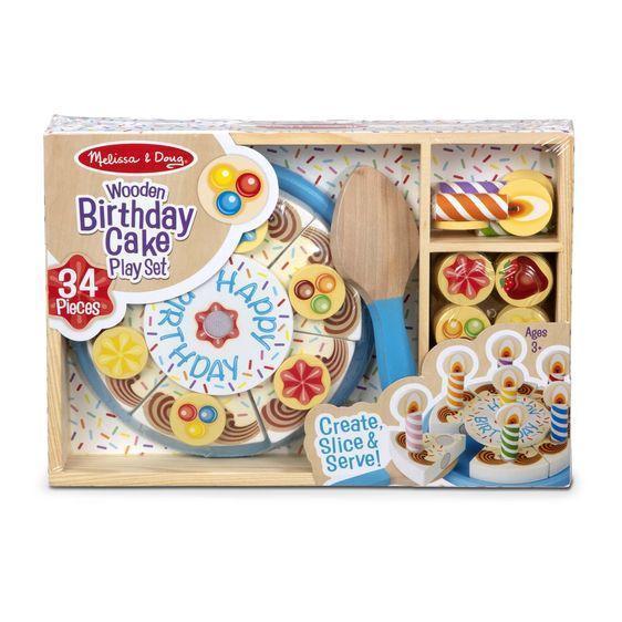 Melissa and doug birthday cake hot sale and pizza