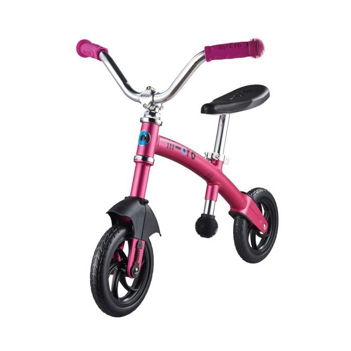 Micro G-Bike Chopper Deluxe - Pink-MICRO KICKBOARD-Little Giant Kidz