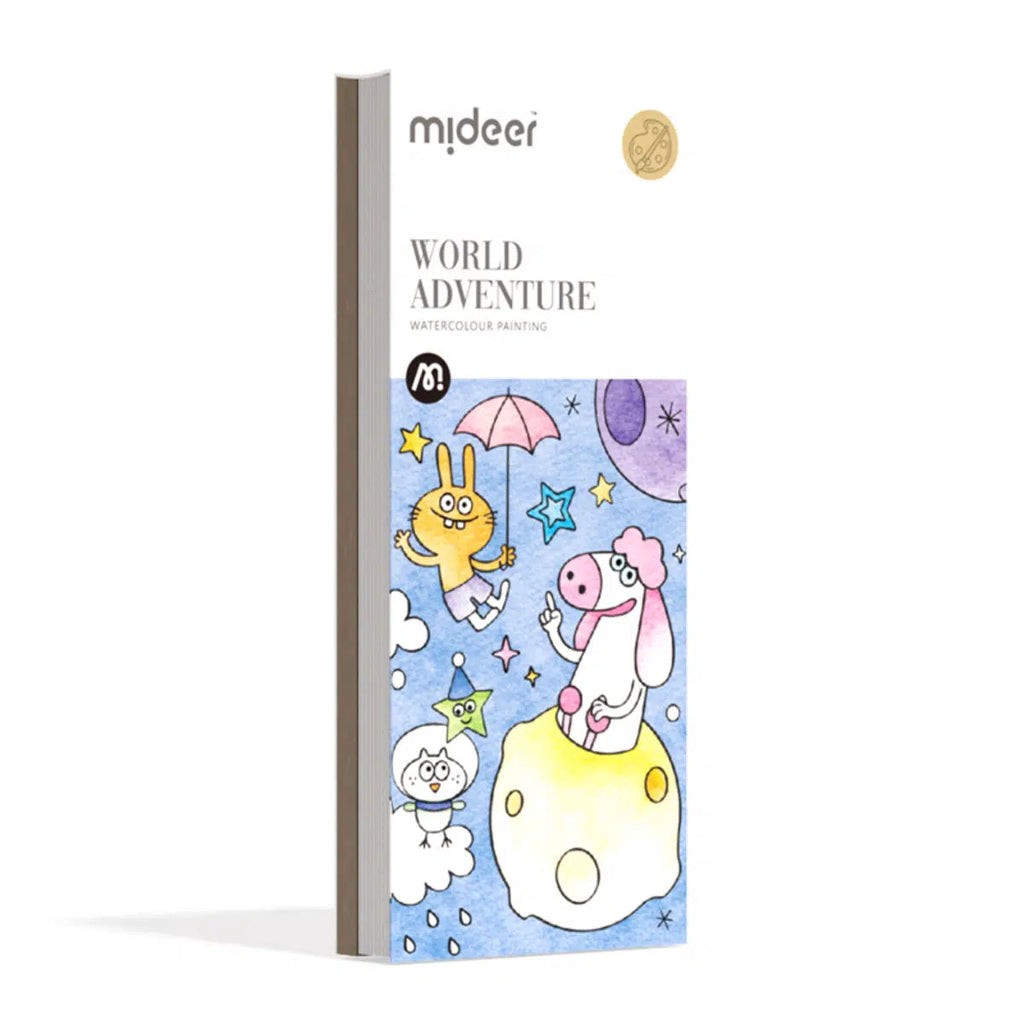 MiDeer, Watercolor Painting Kit (Fairy Dreams)｜Children Painting Book｜parallel  import