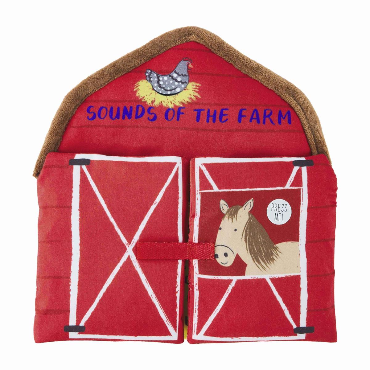 Mud Pie Farm Sounds Book-MUD PIE-Little Giant Kidz