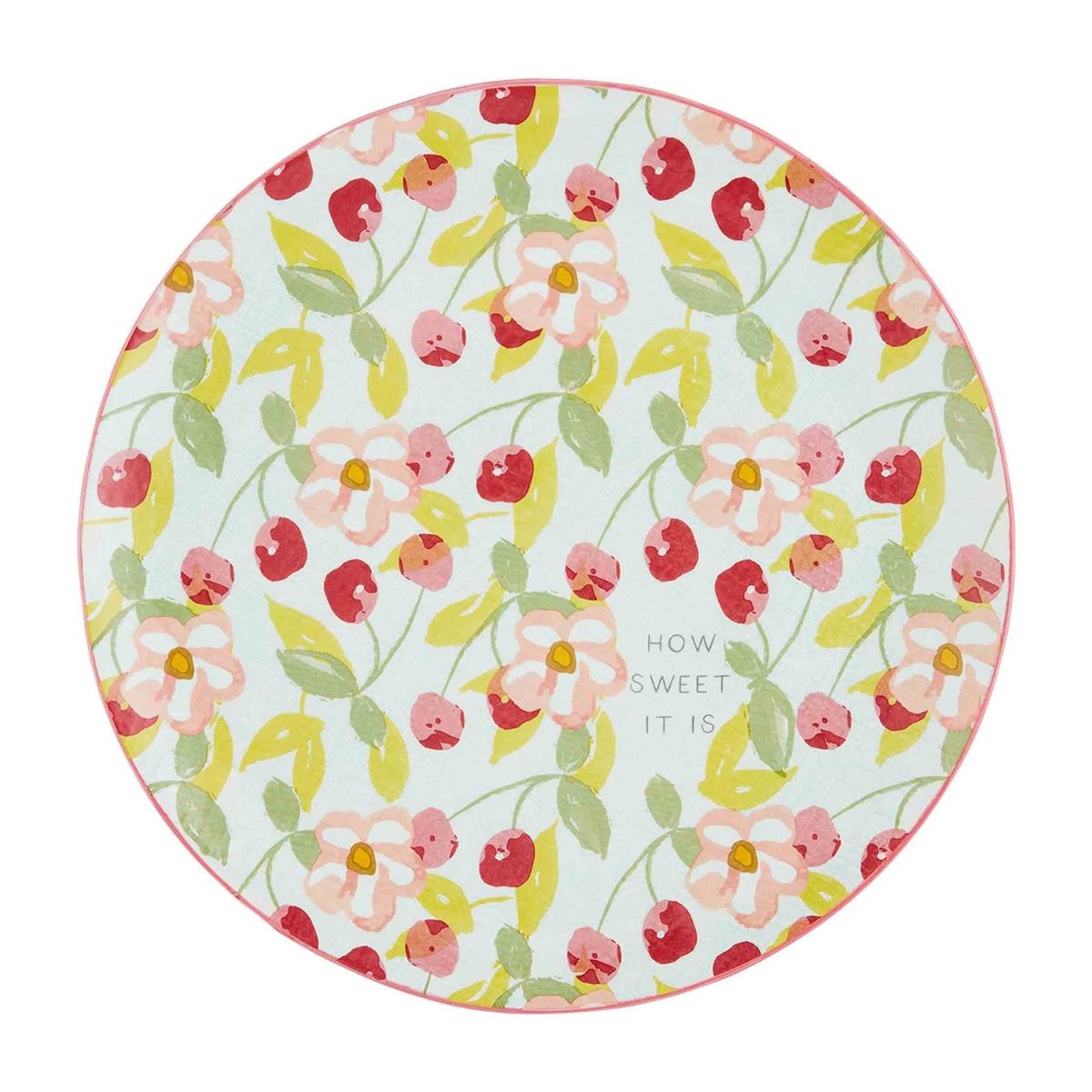 Mud Pie Hand-Painted Ceramic Platter-MUD PIE-Little Giant Kidz