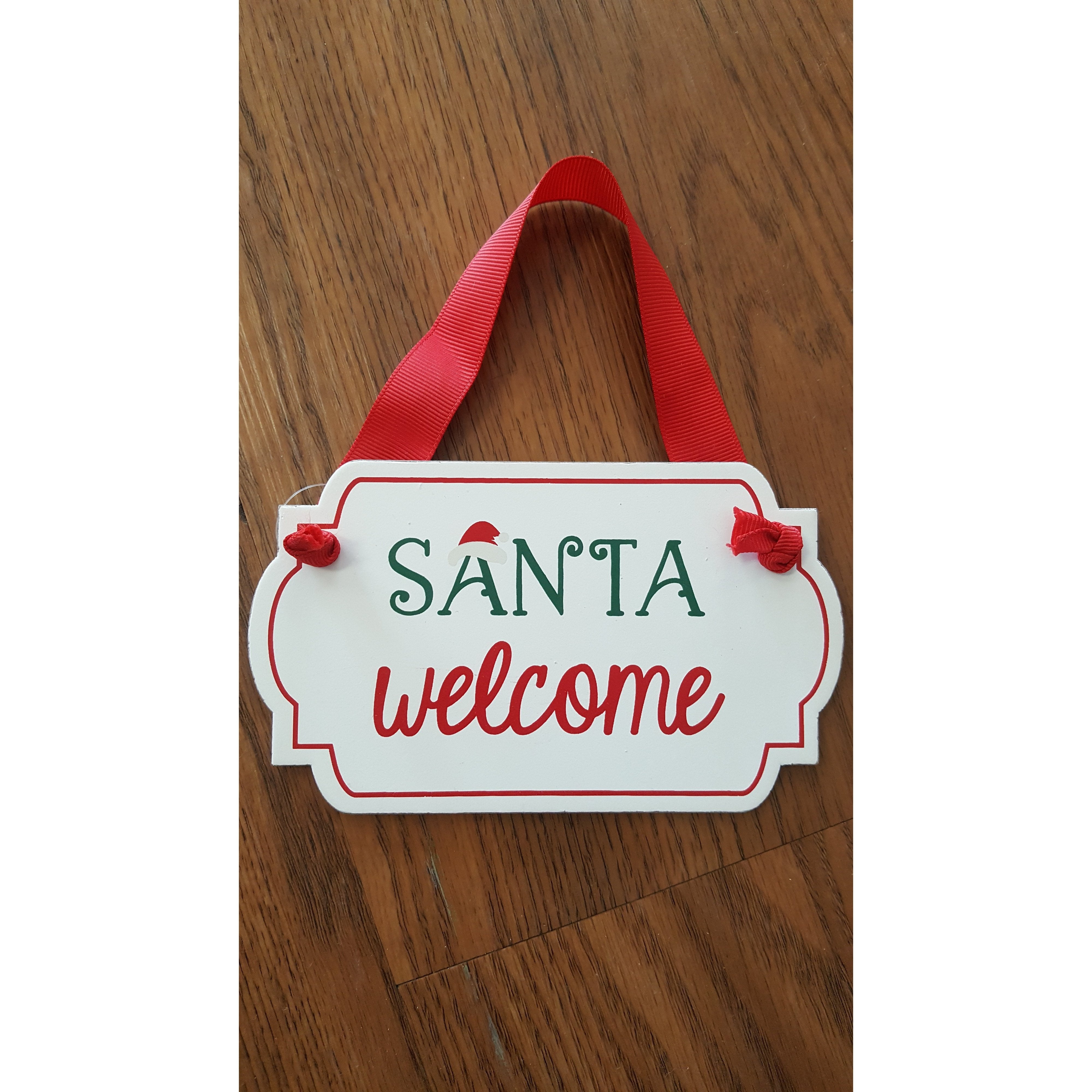 Mud Pie Plaque Santa Welcome-MUD PIE-Little Giant Kidz