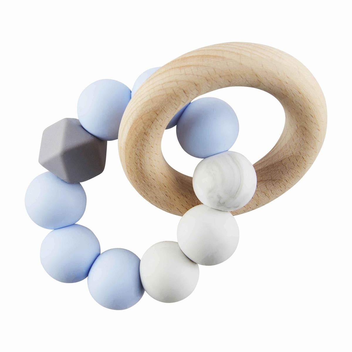 Mud Pie Silicone Wood Teether-MUD PIE-Little Giant Kidz