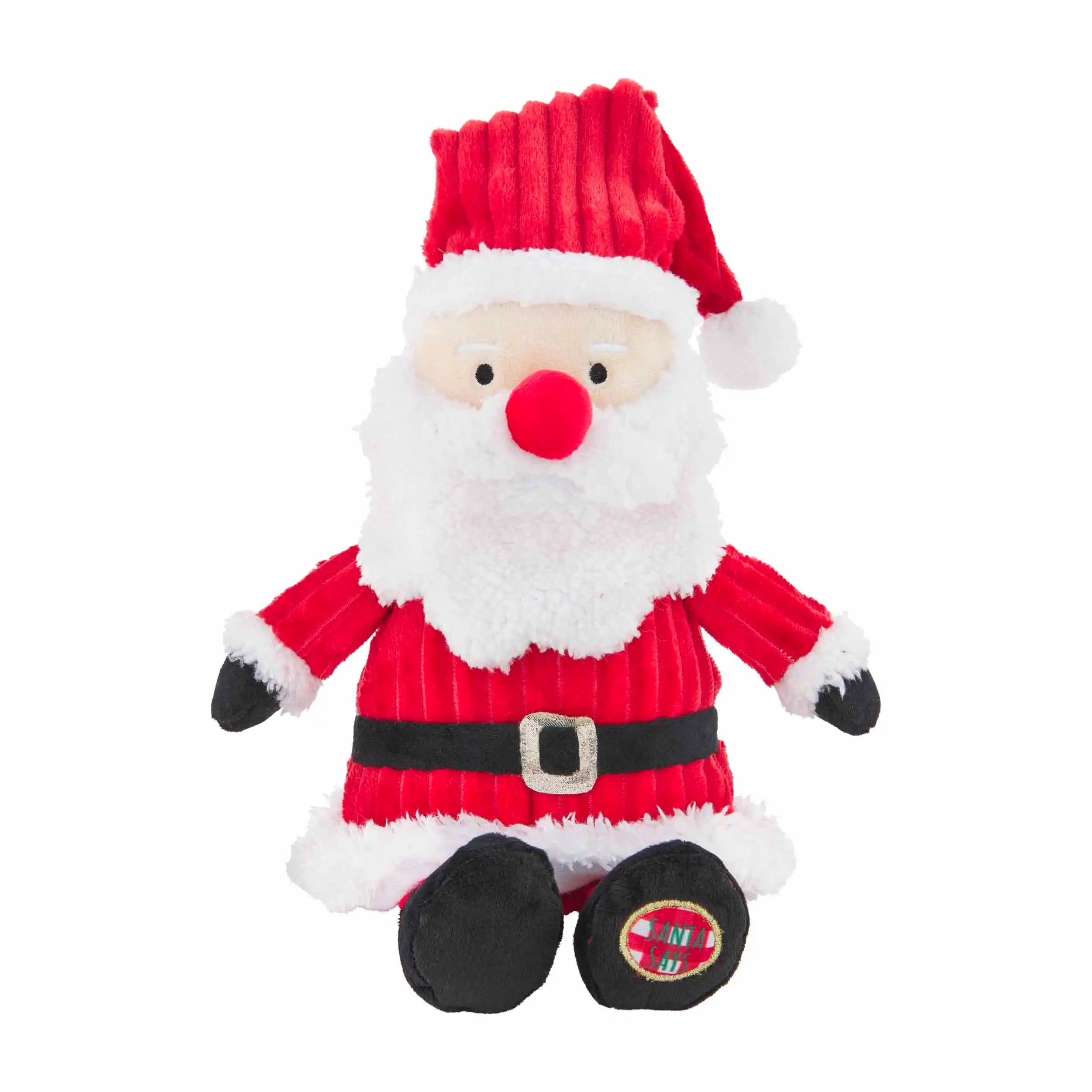 Mud Pie Talking Santa Plush-MUD PIE-Little Giant Kidz