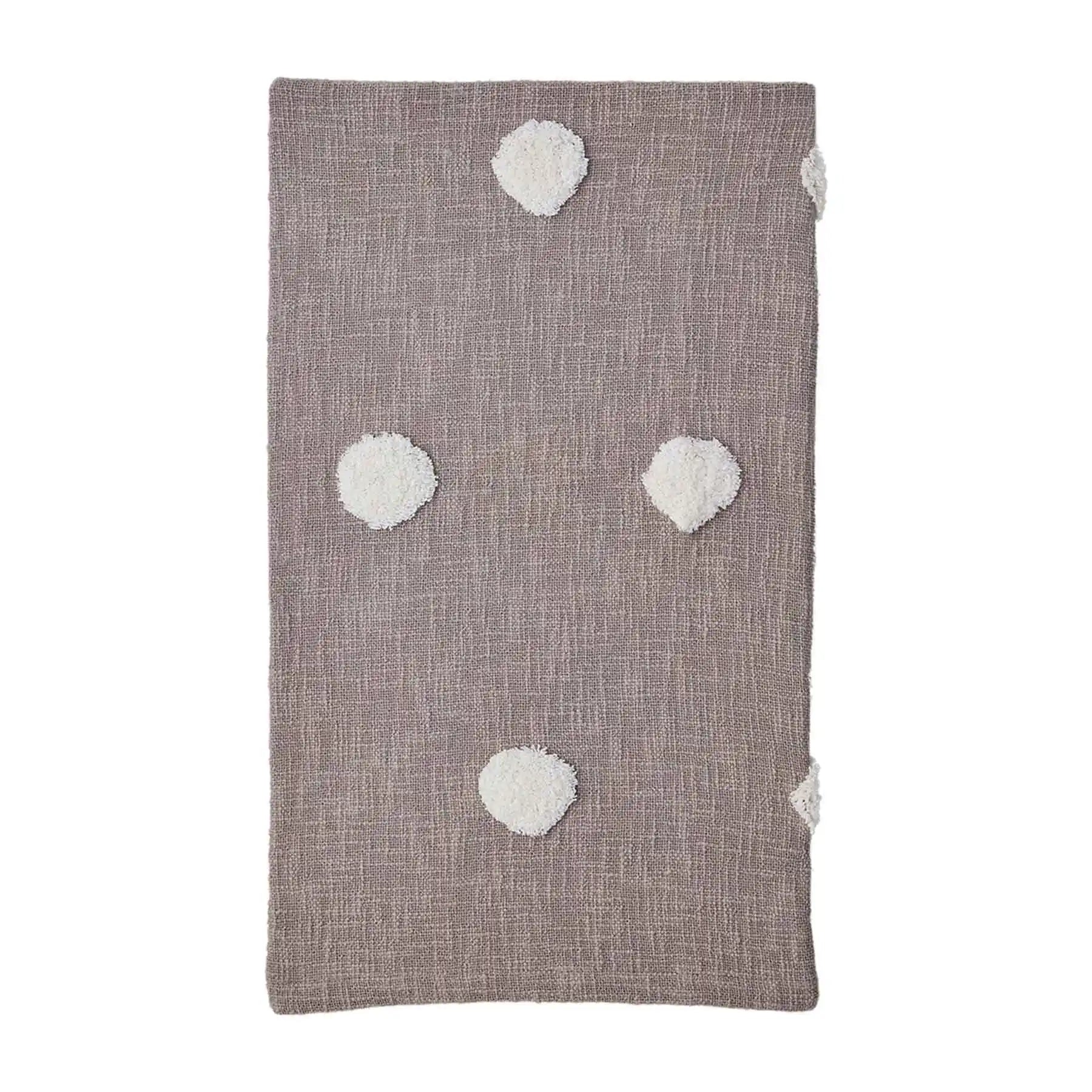 Mud Pie Tufted Dot Throw-MUD PIE-Little Giant Kidz