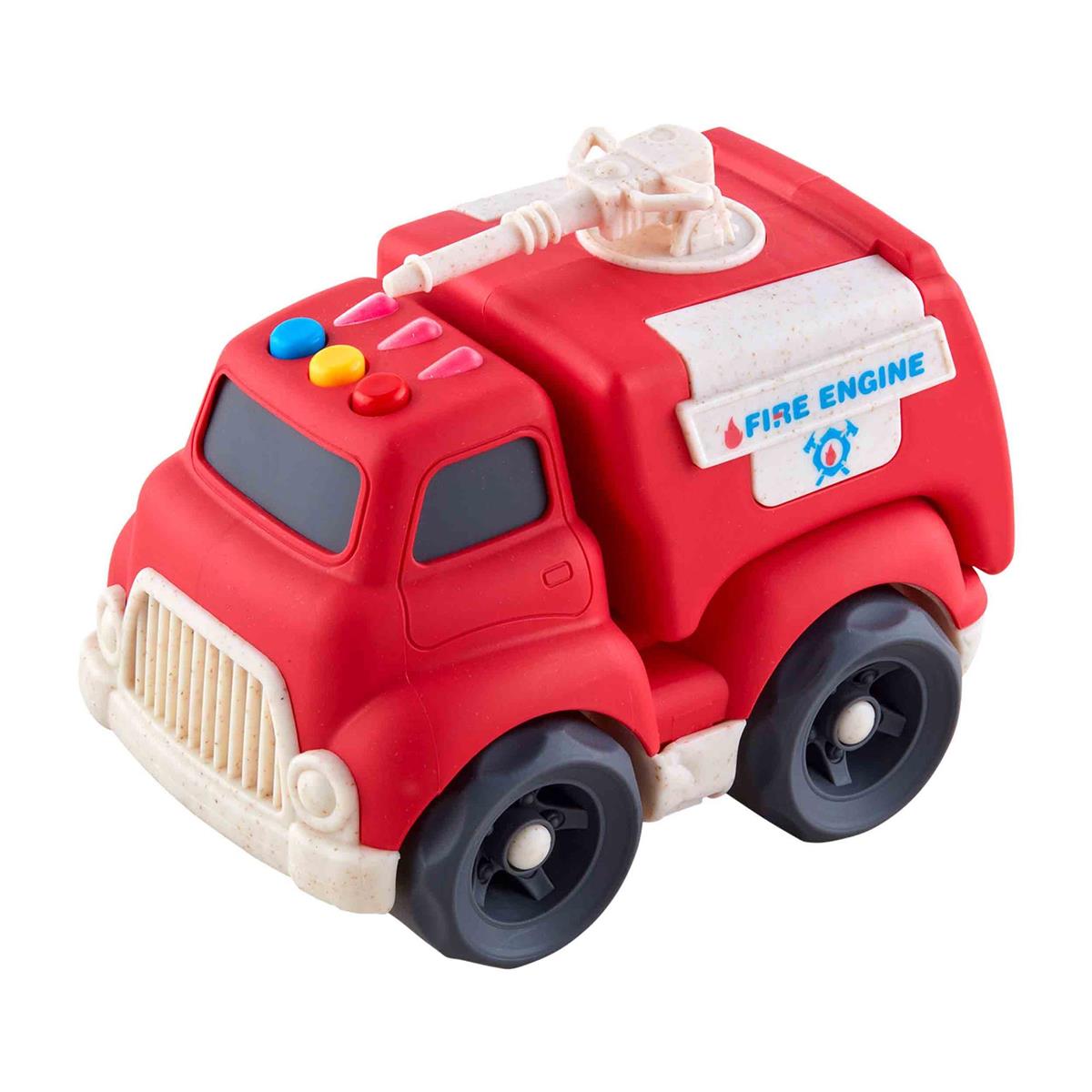 Mud Pie Wheat Straw Rescue Vehicle Toy-MUD PIE-Little Giant Kidz