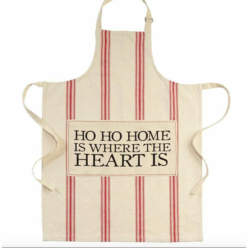 Mud Pie Womens Christmas Apron "Ho Ho Home is Where the Heart Is"-MUD PIE-Little Giant Kidz