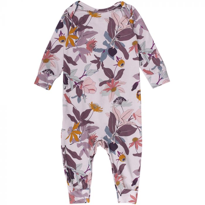 Müsli Dahlia Printed Long Sleeve Baby Romper-Müsli Green Cotton Group-Little Giant Kidz