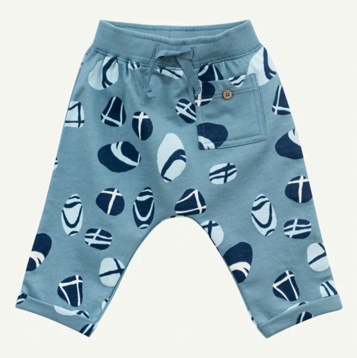 Oliver & Rain Sea Rock Print Pant-OLIVER & RAIN-Little Giant Kidz