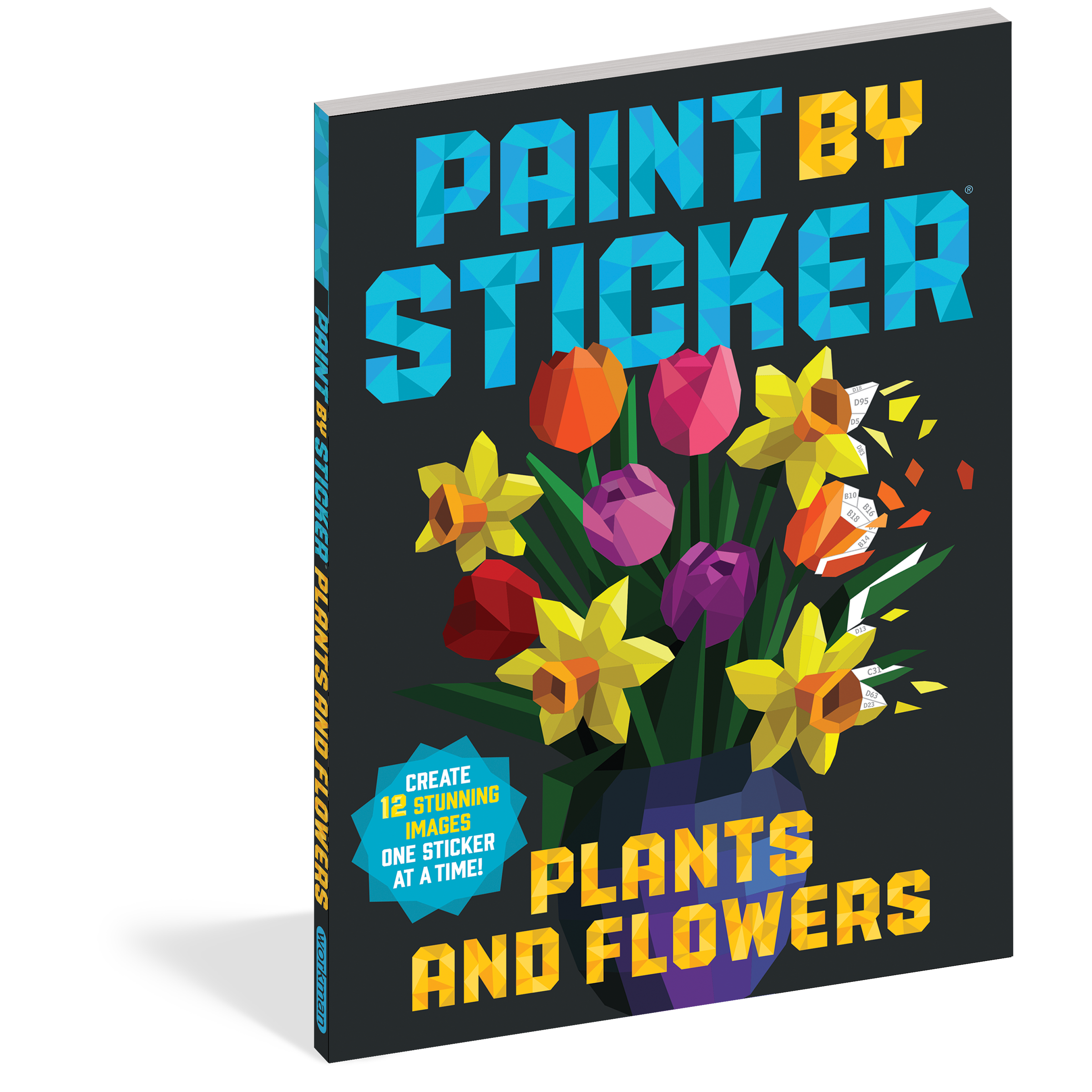 Paint by Sticker: Plants and Flowers (Paperback Book)-HACHETTE BOOK GROUP USA-Little Giant Kidz