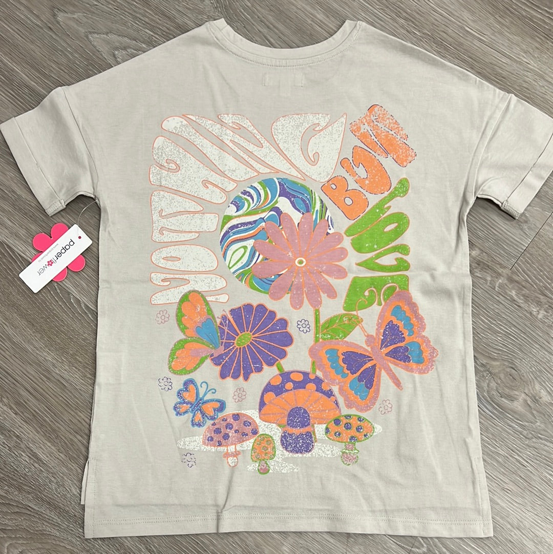 Paper Flower Nothing But Love Retro Tee-Paper Flower-Little Giant Kidz