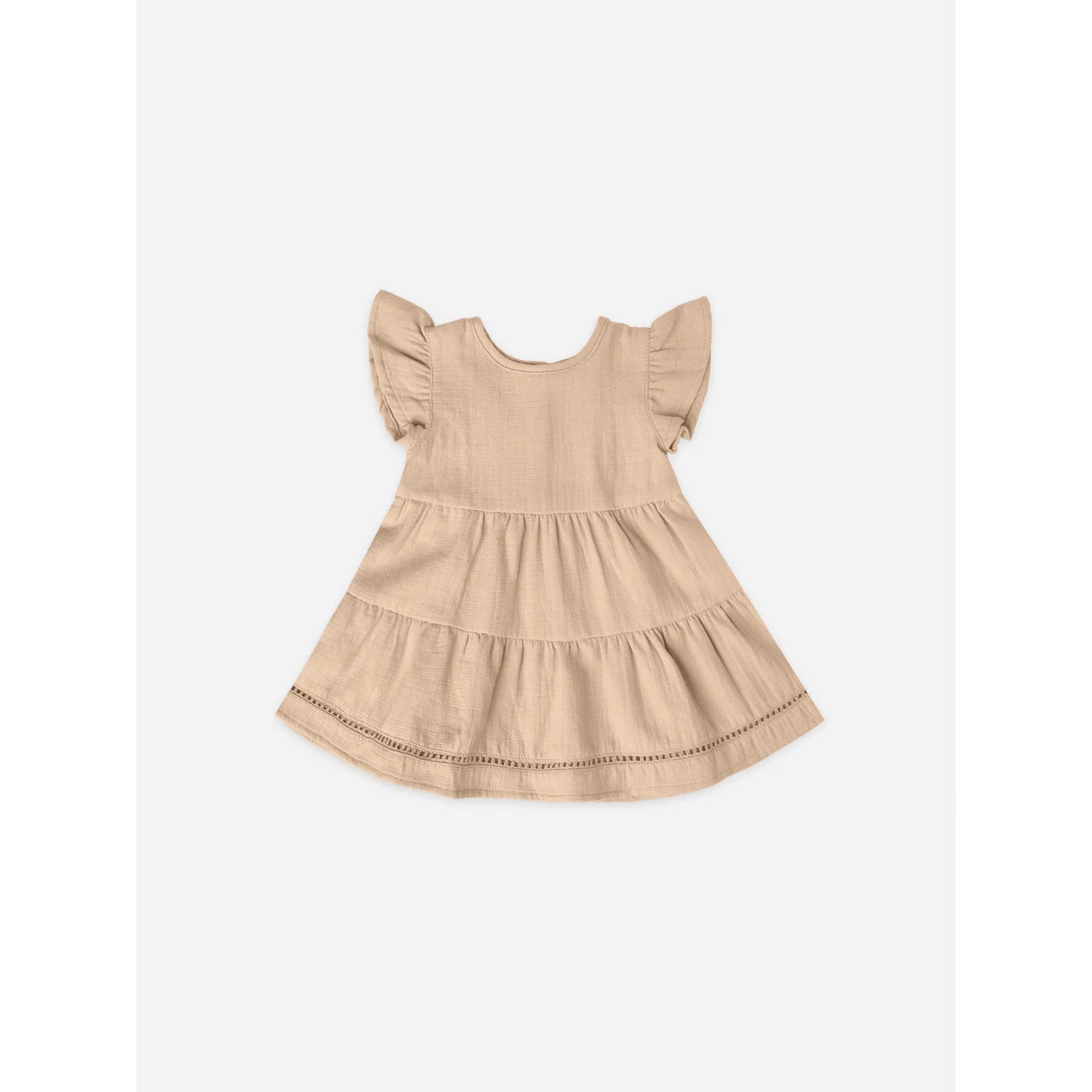 Quincy Mae Apricot Lily Dress + Bloomer Set-Quincy Mae-Little Giant Kidz