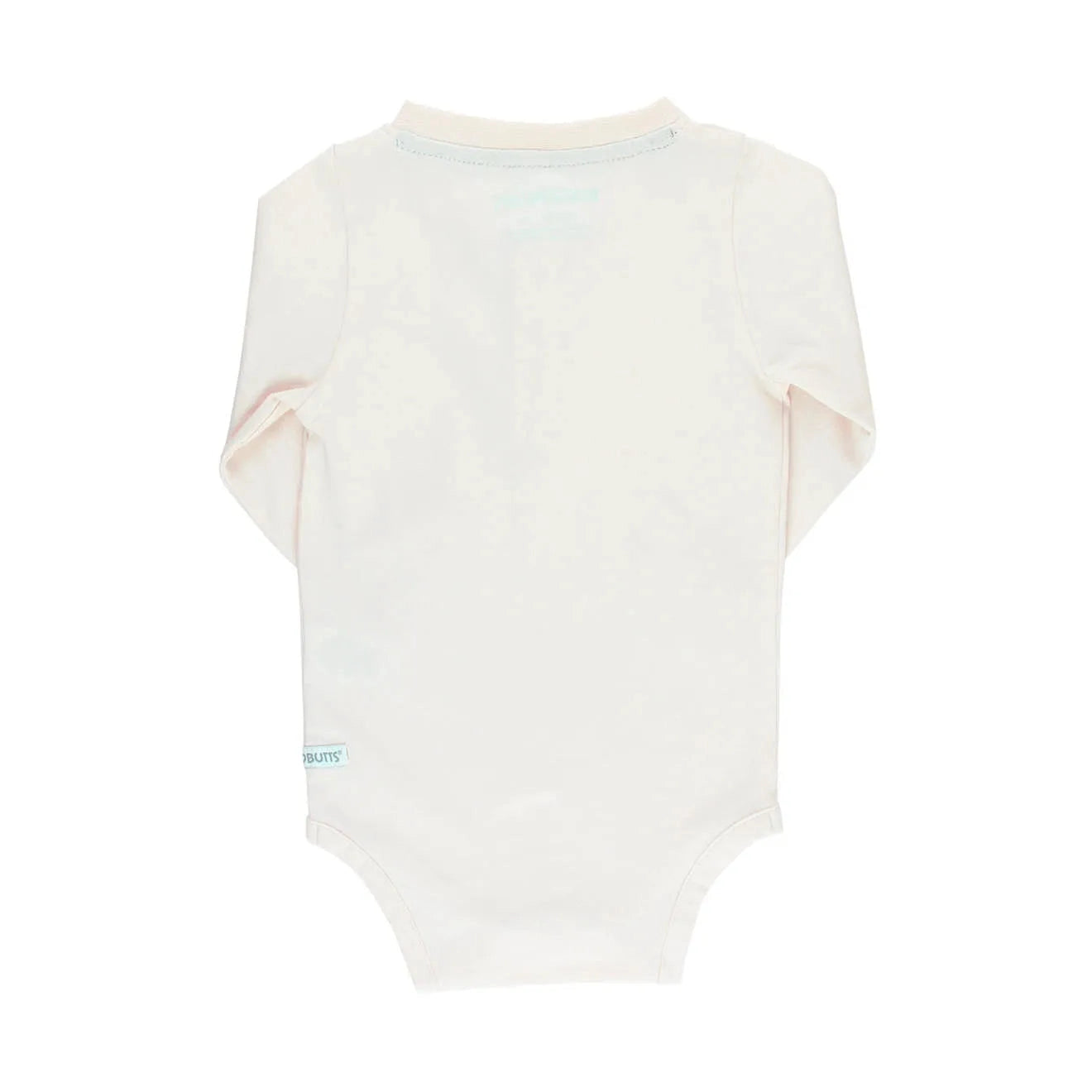 RuggedButts Ivory Classic Henley Knit Bodysuit-RUGGEDBUTTS-Little Giant Kidz