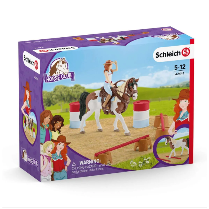 Schleich Horse Club: Hannah's Western Riding-SCHLEICH-Little Giant Kidz