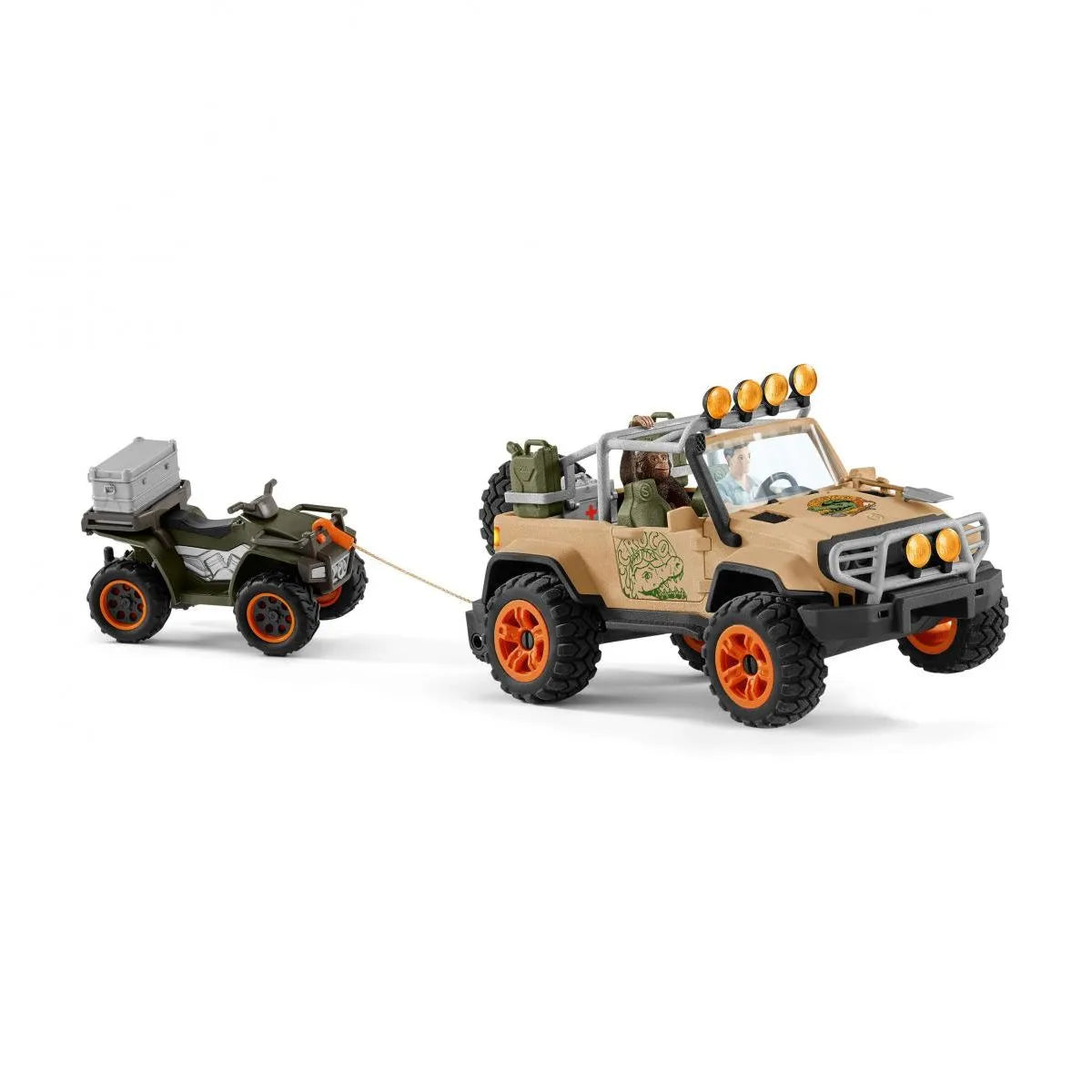 Schleich Wild Life: 4x4 Vehicle with Winch-SCHLEICH-Little Giant Kidz