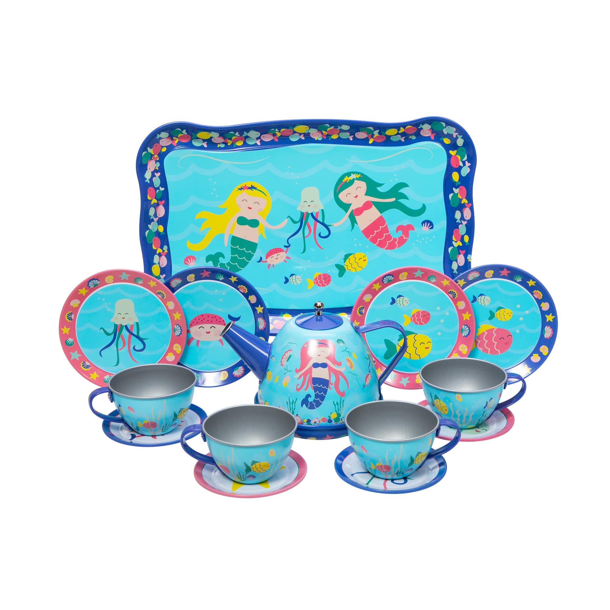 Disney Collection Alice in Wonderland Tea Set Alice in Wonderland Play Kitchen | One Size | Toys - Pretend Play Play Kitchens