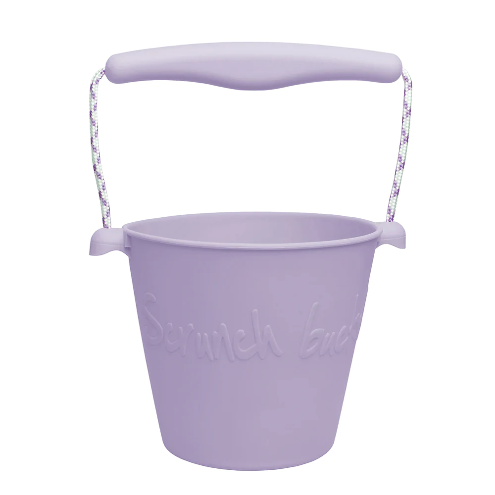 Scrunch Silicone Bucket Light Purple - Roll it, Fold it, Scrunch it!-DAM Good Ideas-Little Giant Kidz