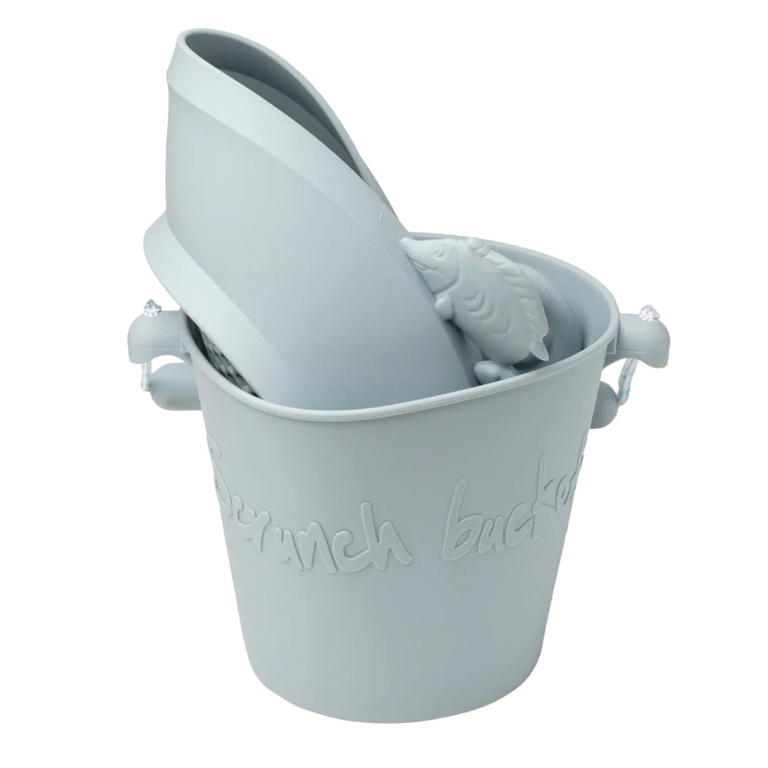 Scrunch Silicone Sifter Duck Egg Blue - Roll it, Fold it, Scrunch it!-DAM Good Ideas-Little Giant Kidz