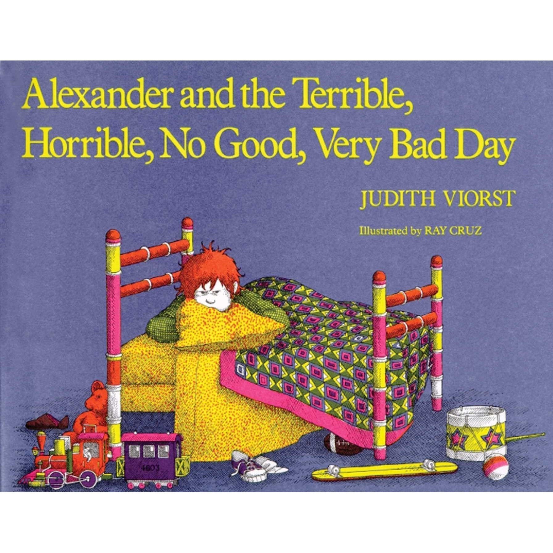 Simon & Schuster: Alexander and the Terrible,Horrible, No Good, Very Bad Day (Hardcover Book)-SIMON & SCHUSTER-Little Giant Kidz