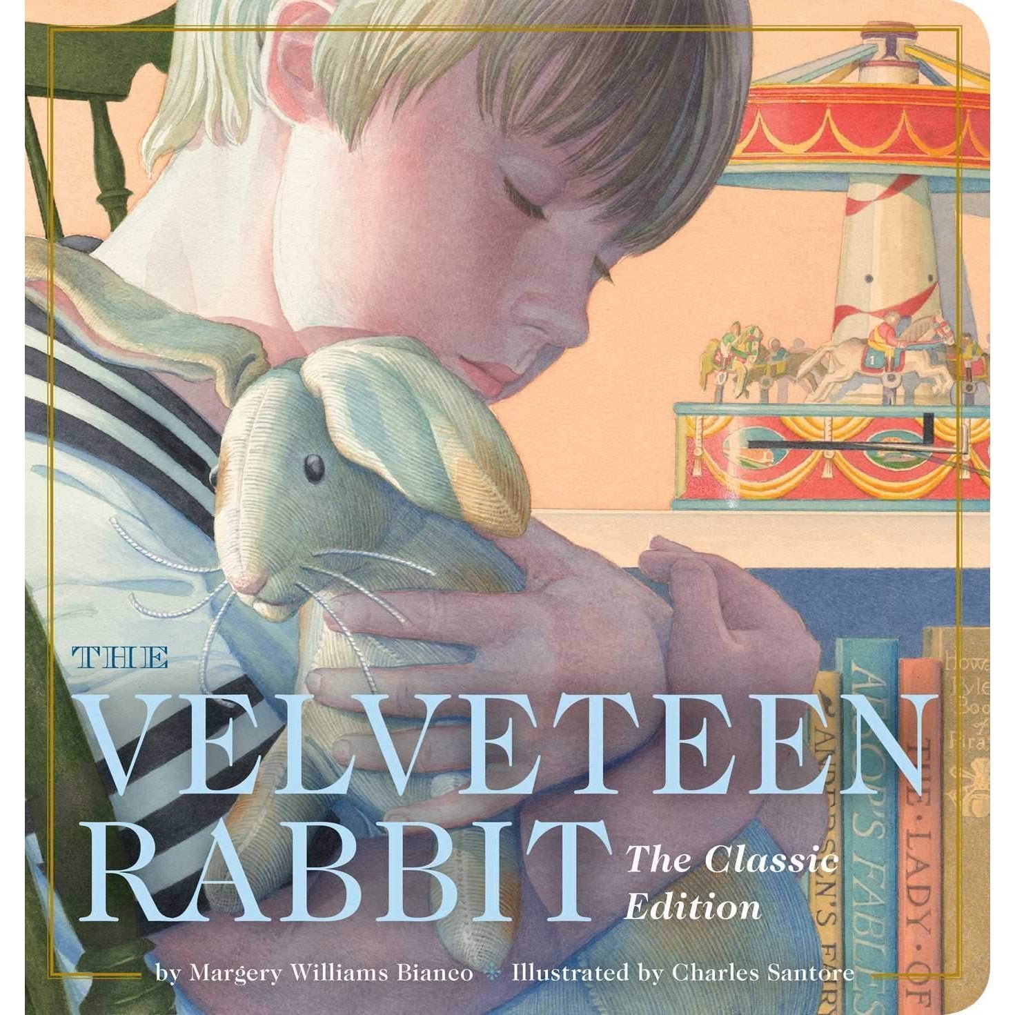 Simon & Schuster: The Velveteen Rabbit - The Classic Edition (Oversized Padded Board Book)-SIMON & SCHUSTER-Little Giant Kidz