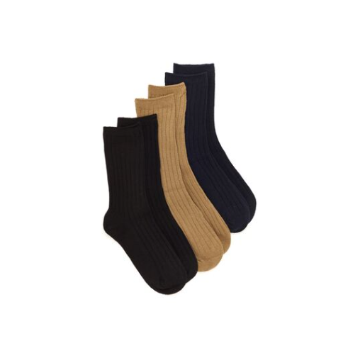 Stride Rite Cal Crew Socks (3 pack)-STRIDE RITE-Little Giant Kidz