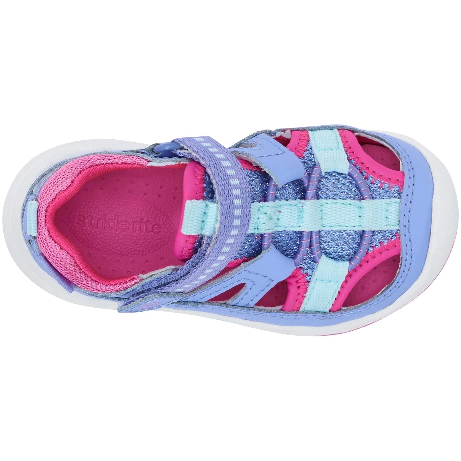 Stride Rite SRtech Wade Sandal - Perwinkle-STRIDE RITE-Little Giant Kidz