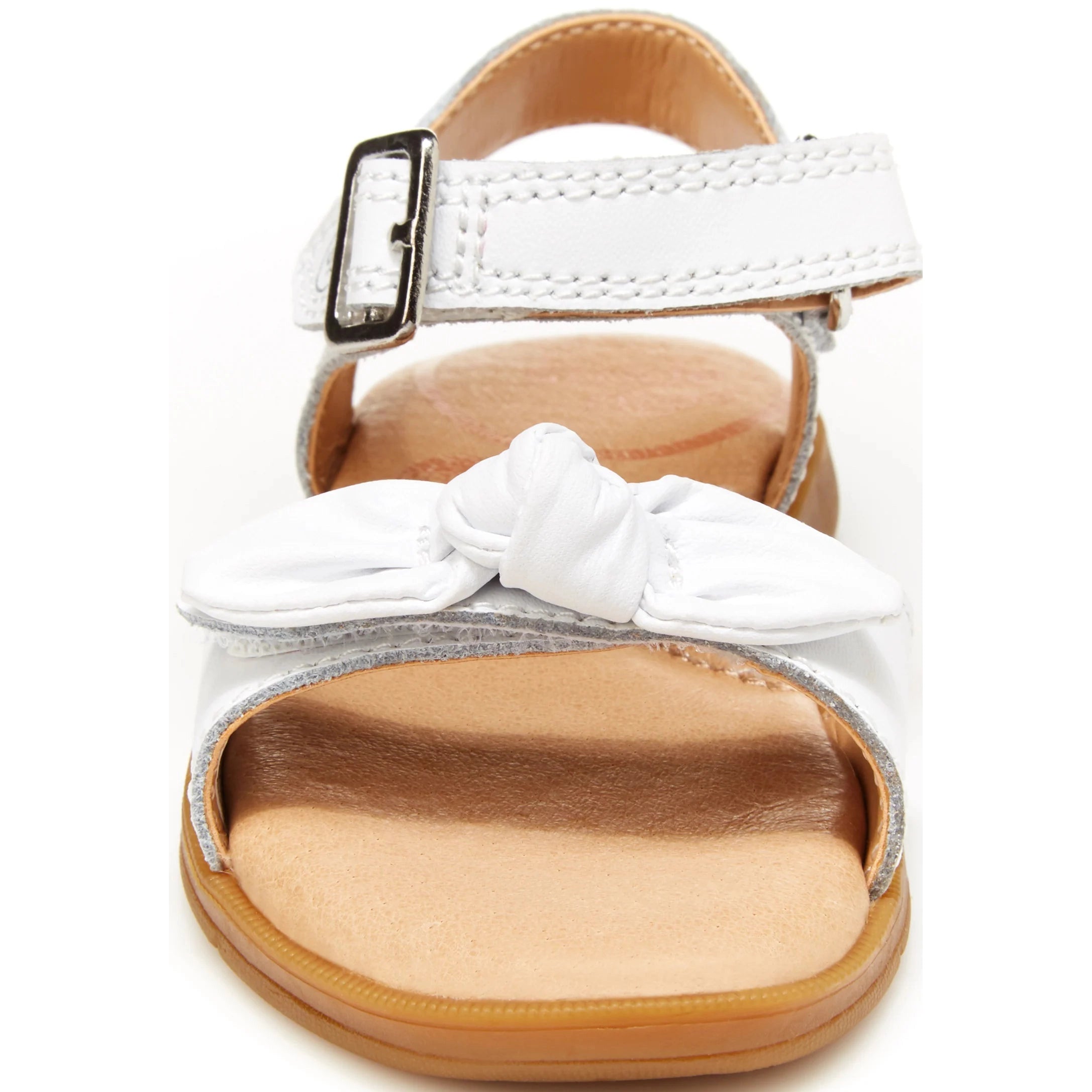 Stride Rite Whitney Sandal - White-STRIDE RITE-Little Giant Kidz